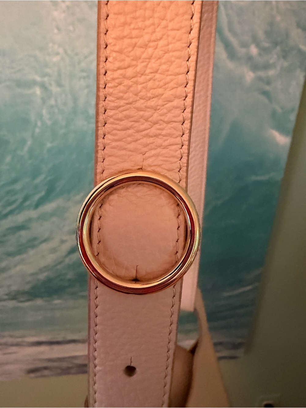 Cuyana medium Double Loop bag in Ecru - Picture 6 of 8